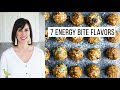7 Energy Bite Flavors | The ULTIMATE Energy Bite Video!