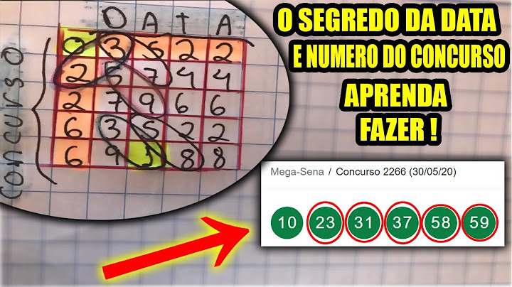 METODO MATADOR COM DATA E NUMERO DO CONCURSO DA MEGA SENA ! #RUMOASENA