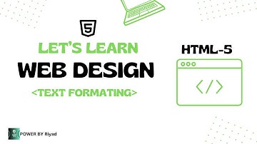 HTML-Class-5 | Text formatting | Web design tutorial for beginners |এসো সহজেই ওয়েব ডিজাইন শিখি ।