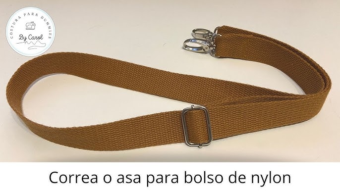 DIY Cómo hacer correas para bolsos personalizables 