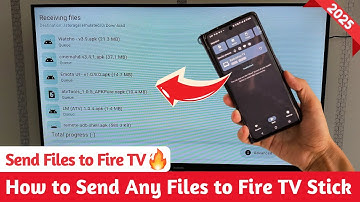 How To Send Files To Fire TV | Share Files from Phone to Amazon Fire TV Stick 🔥 - LocalSend