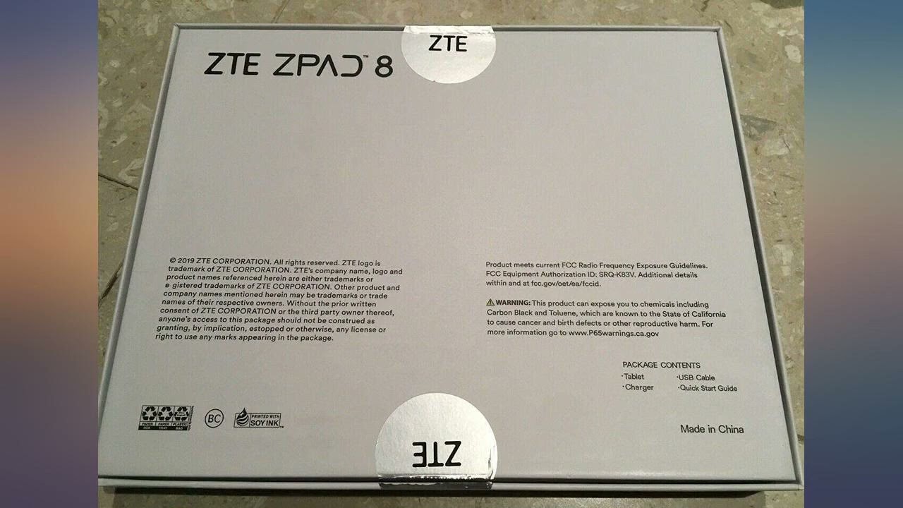 ZTE ZPAD 8 K83V 8" 4G LTE Android HD Display Tablet Wi-Fi Verizon + GSM Unlocked review