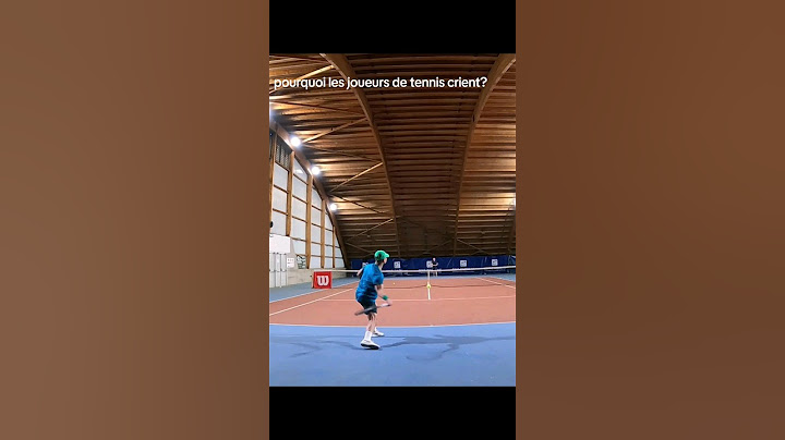 pourquoi les joueurs de tennis crient? #tennis