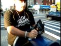 Bunky SA Burns A Black Flag On Nostrand Ave In Brooklyn (Talking About Maino?)