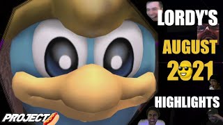Lordy's August 2021 Project Plus Stream Highlights [Project M] [P+] [SSBM]