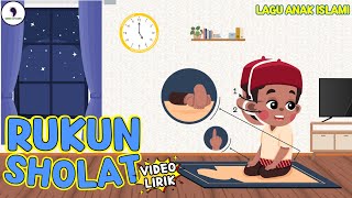 Rukun Sholat - Lagu Anak Islami (Video Lirik) Song of Kids