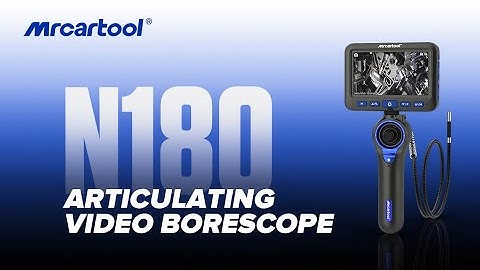 Mrcartool N180 Car Endoscope Mobile Phone Connection Tutorial