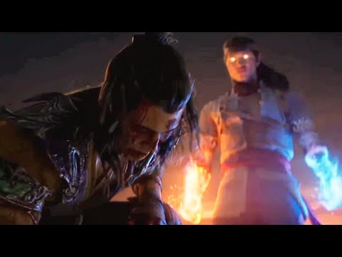 Shang Tsung Turns To Dust Death Scene - MORTAL KOMBAT 11 AFTERMATH 