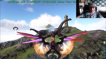 Ark: Survival Evolved- Taking a look at the Tek Tapejara Saddle & Tek Trough!