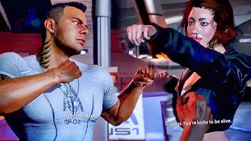 Mass Effect 3 EGM +Mods 13: Femshep vs James Vega Boxing, FreeCam mod