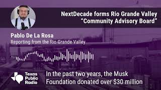NextDecade LNG forms Rio Grande Valley "community advisory board"