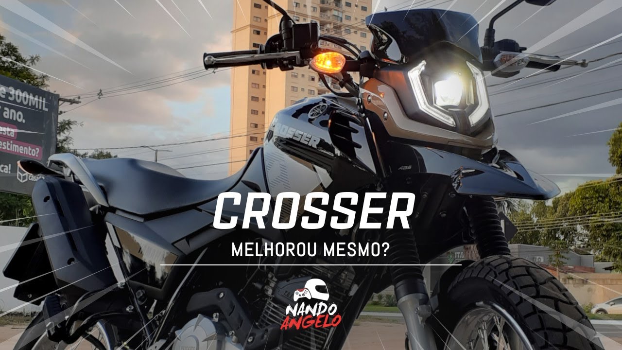 Andamos na nova Yamaha Crosser 2023