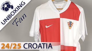 Croatia Home Jersey 24/25 (Minejerseys) Fan Version Unboxing Review
