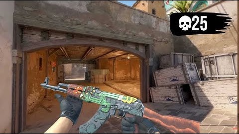 CS2- 25 Kills On Dust Competitive Full Gameplay #8 (No Commentary)