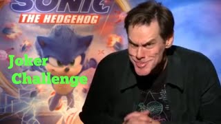 Jim Carrey Does The Joker Challenge