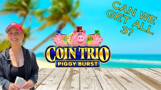 What Happens If You Pop All 3 Pigs on the COIN TRIO PIGGY BURST Slot Machine?