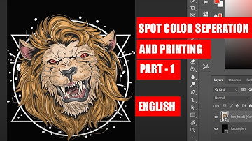 Simulated Spot Color Separation and Printing | Part 1 - Separation (English)