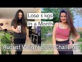 Weight Loss Challenge | Lose 5 Kgs in a Healthy Way | Diet + Workout