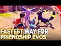 The FASTEST Way for Friendship Evolutions in Pokemon Legends Arceus