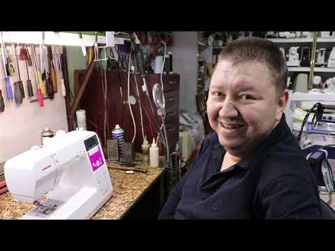 Janome 450MG - YouTube