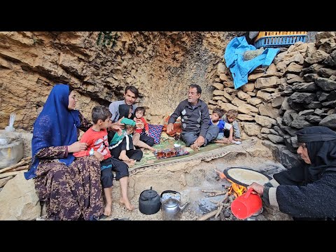 🌿🏕️ Back to the Land of the Nomads | Babak's Kids Enjoy a Special Day with Grandpa 👨‍👩‍👧‍👦