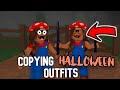 Copying Toxic Teamers and Oders Matching Halloween Outifts! Murder Mystery 2