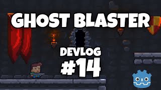 Ghost Blaster Devlog 14 - Replayable Levels and Hidden Floor Spikes - Godot