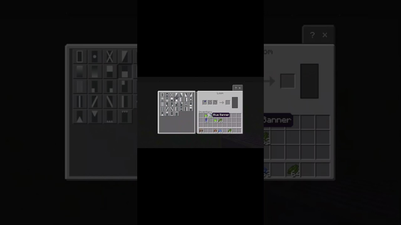 how to make a cool Minecraft skyblock banner 