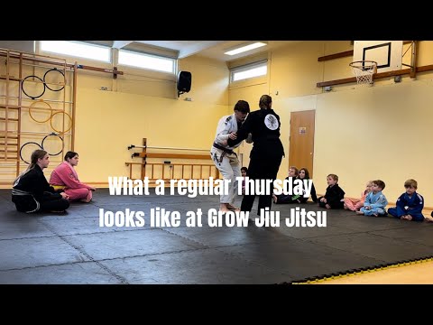 What a regular Thursday looks like at Grow Jiu Jitsu 🥋