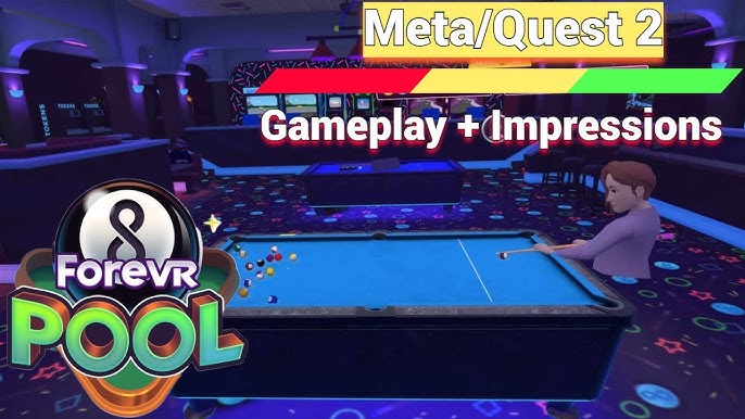 Best Social VR Pool Game for Quest 2 - Spark Ball Pool 