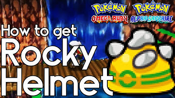How to Get Rocky Helmet – Pokemon Omega Ruby and Alpha Sapphire – Pokemon ORAS How To