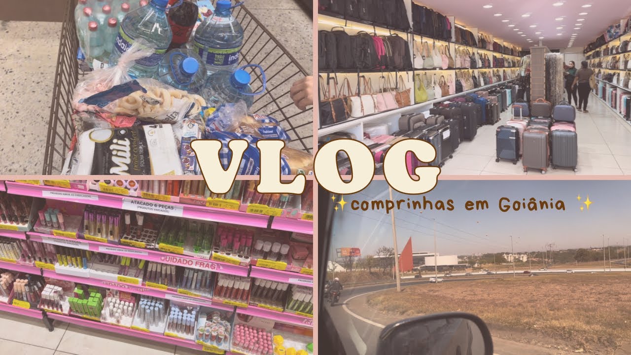ASMR VLOG comprinhas em Goiânia ✨