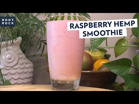 easy-recipes:-raspberry-hemp-smoothie