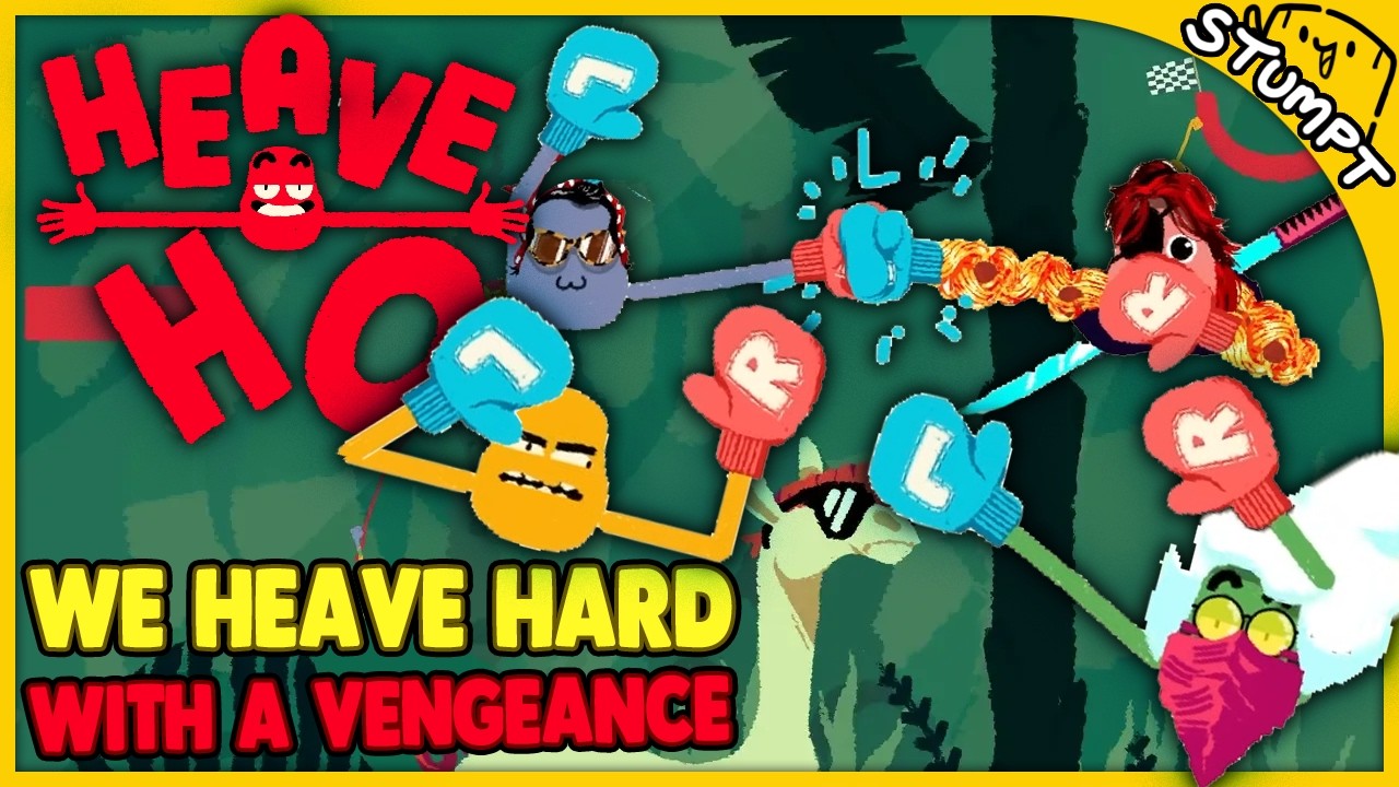 Can We Even Fling Bro? BEFORE The Sequel Drops? - 4-Player Heave Ho Gameplay