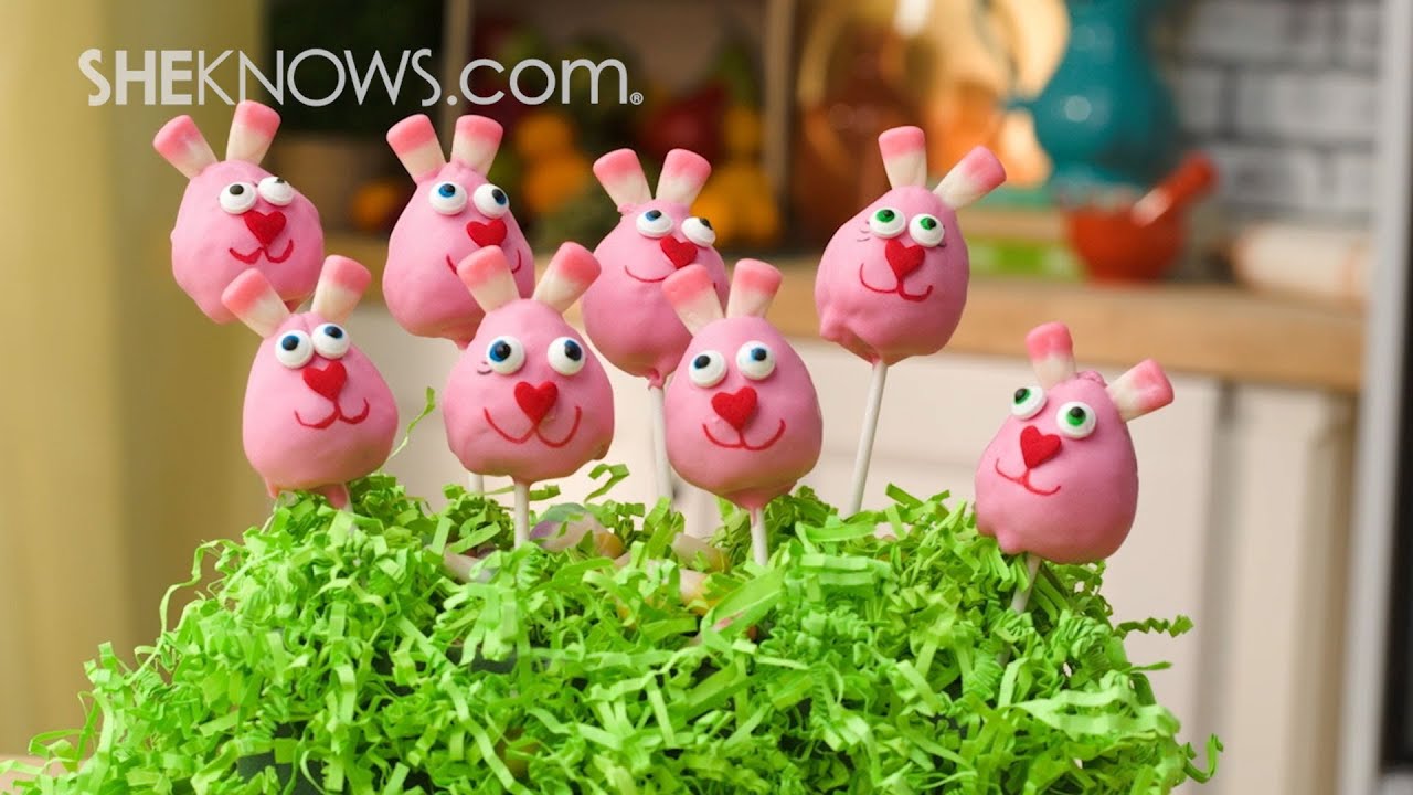 Bunny Cake Pops - YouTube