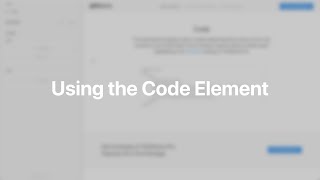 Using the Code Element | YOOtheme Documentation