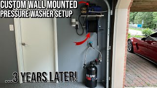 Upgrade Your Pressure Washer Setup with This Game-Changing Wall Mounted SOLUTION! 3 year REVIEW!