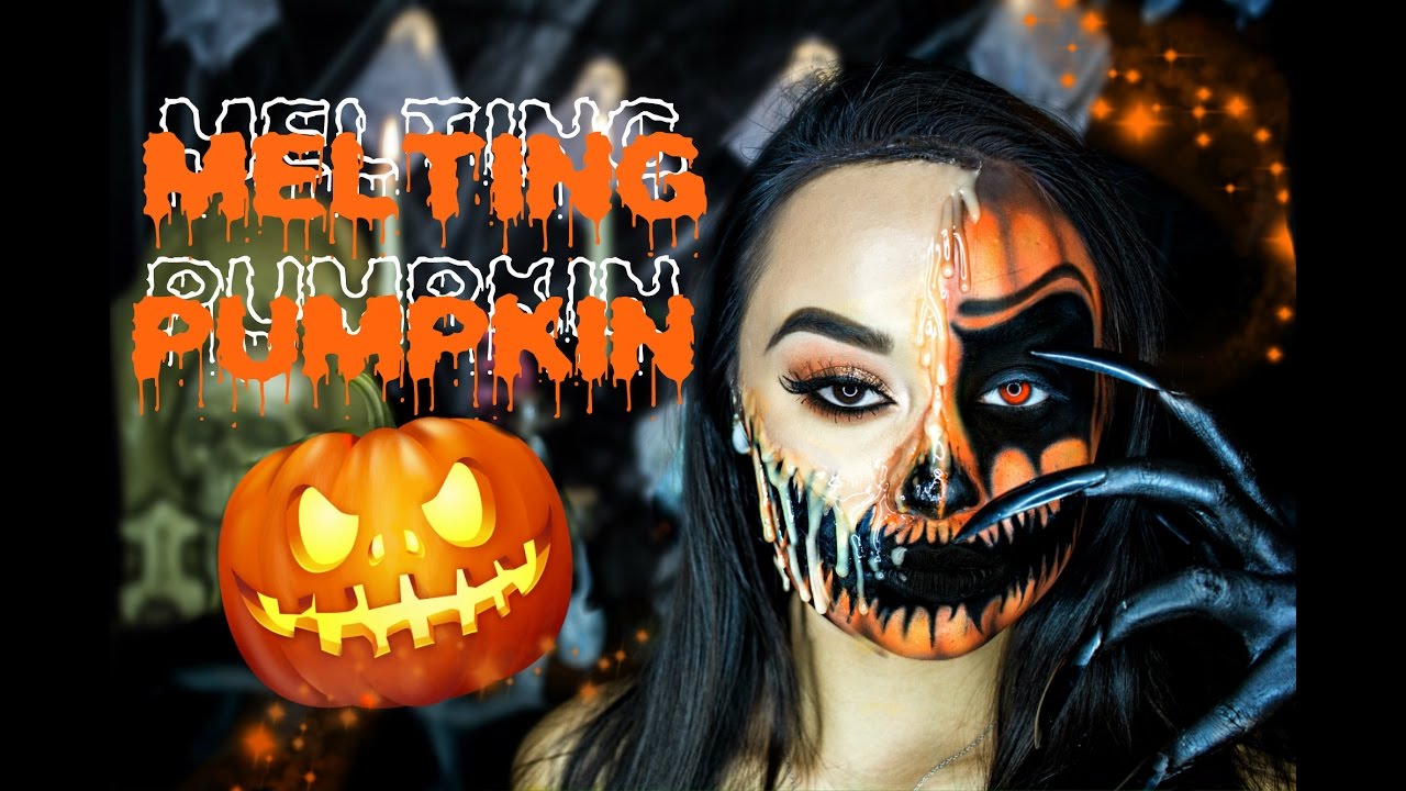 Melting Pumpkin Tutorial - YouTube