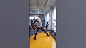 Throwing heaving line #shorts #video