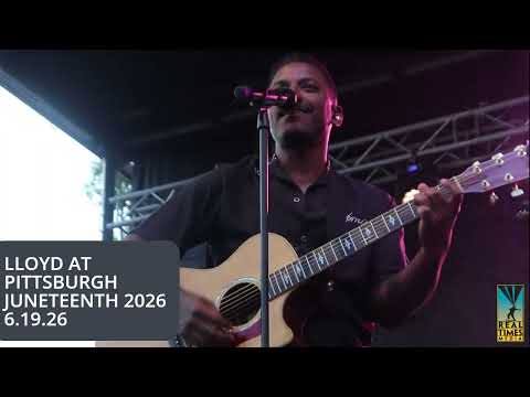 LLOYD mesmerizes crowd singing "TRU" at Pittsburgh Juneteenth...