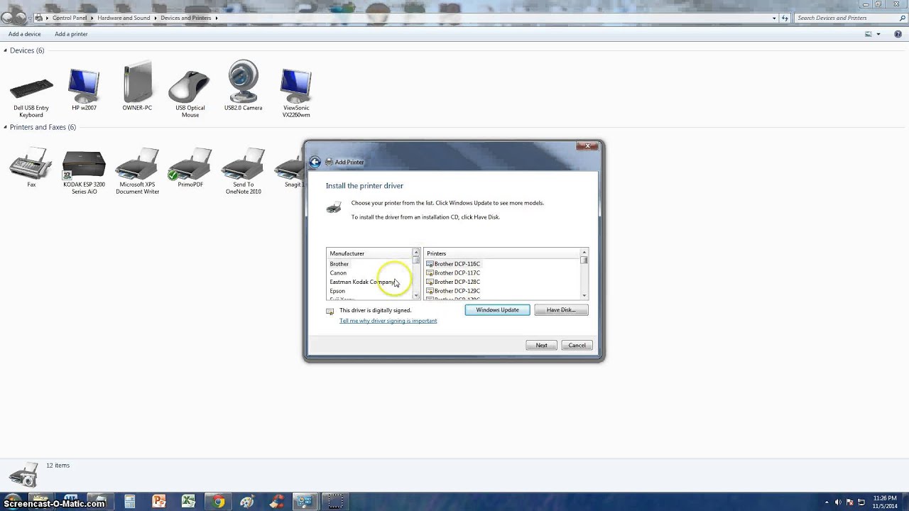 Capt usb device. Ноутбук не видит принтер через USB. How to install bhouther Printer.