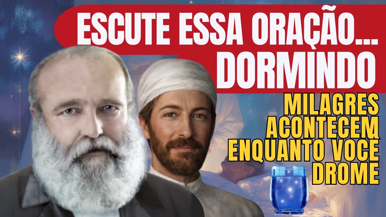 PASSE DE CURA E CIRURGIA ESPIRITUAL | Dr. Bezerra de Menezes e Dr. Fritz – Tratamento na Madrugada 🙏