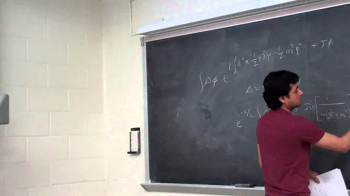 Raman Sundrum - Advanced Quantum Field Theory - 26Mar2013 (1/2)