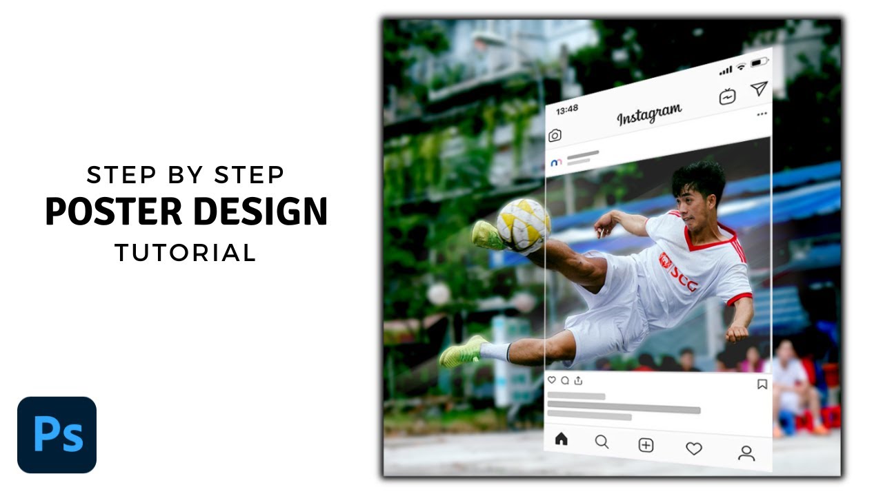 Poster Design Tutorial - Step By Step Tutorial - YouTube