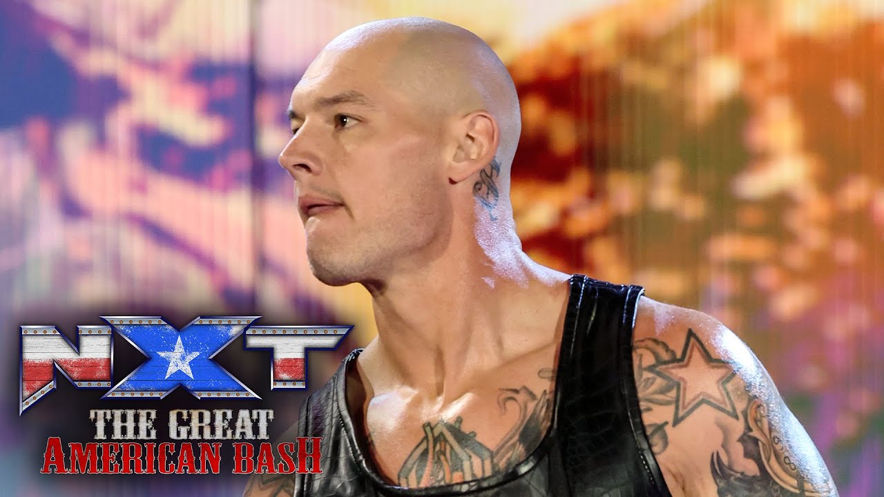Baron Corbin makes his new entrance at Great American Bash NXT Great