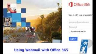 4  Using Webmail with Office 365