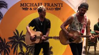 Michael Franti &amp; Jason Bowman: “Summertime Is In Our Hands” (acoustic)