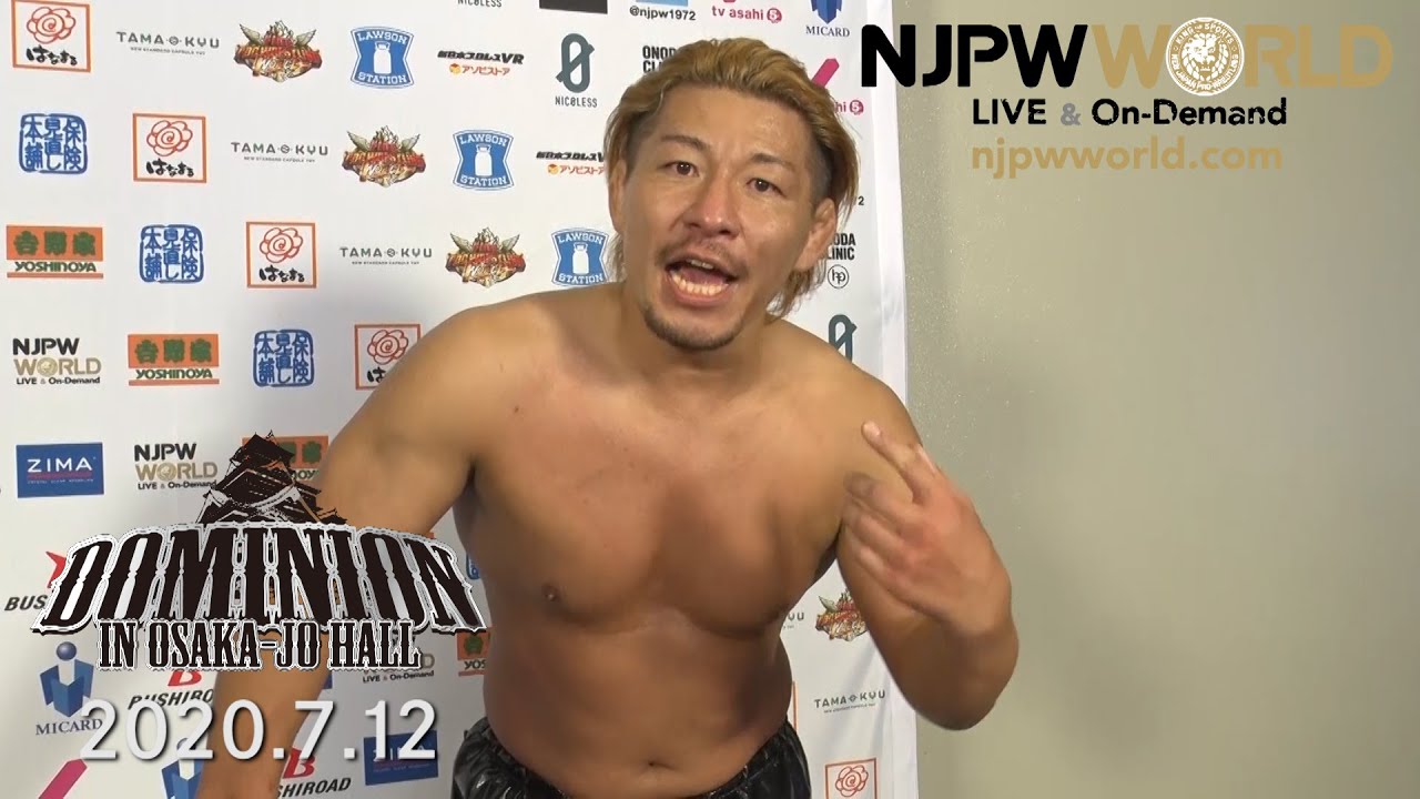 高橋裕二郎 オカダ お前は超人なんかじゃねえ デスペ 挑戦者は私です 新日本プロレス 7 12 Part1