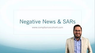 Negative News and SARs