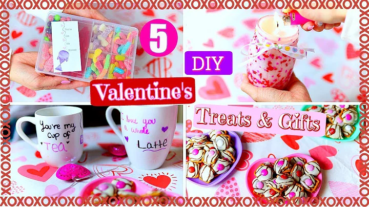 5 DIY Valentines Treats & Gifts People ACTUALLY Want! 2018 | Hannah Michelle